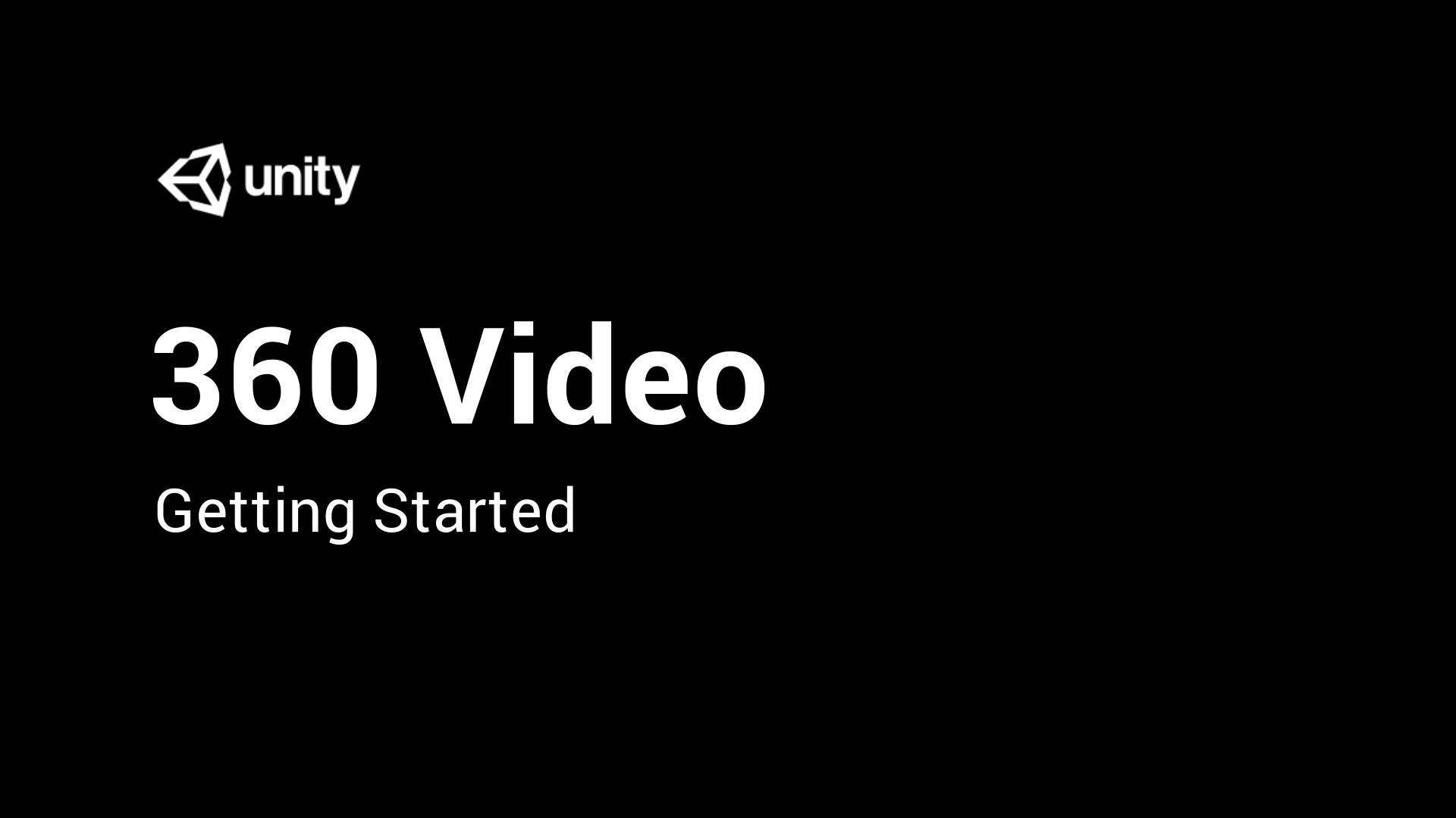 Getting Started With 360 Video